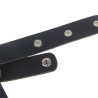 Subblime - Harnais Poitrine Chaîne S En Cuir Noir Taille Unique
